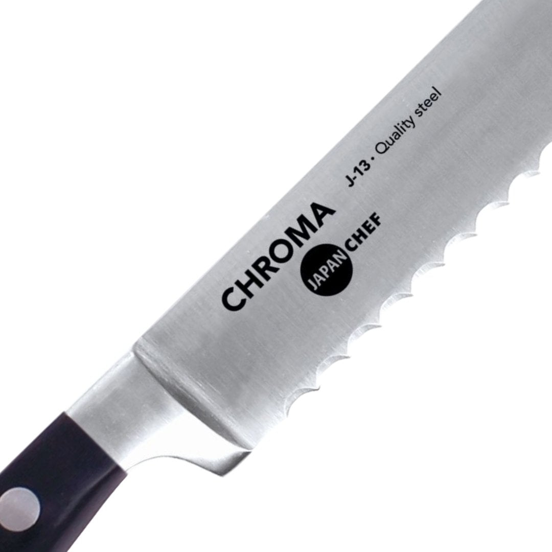 CHROMA JAPANCHEF Brotmesser, 20 cm - BERUFSMESSER.de