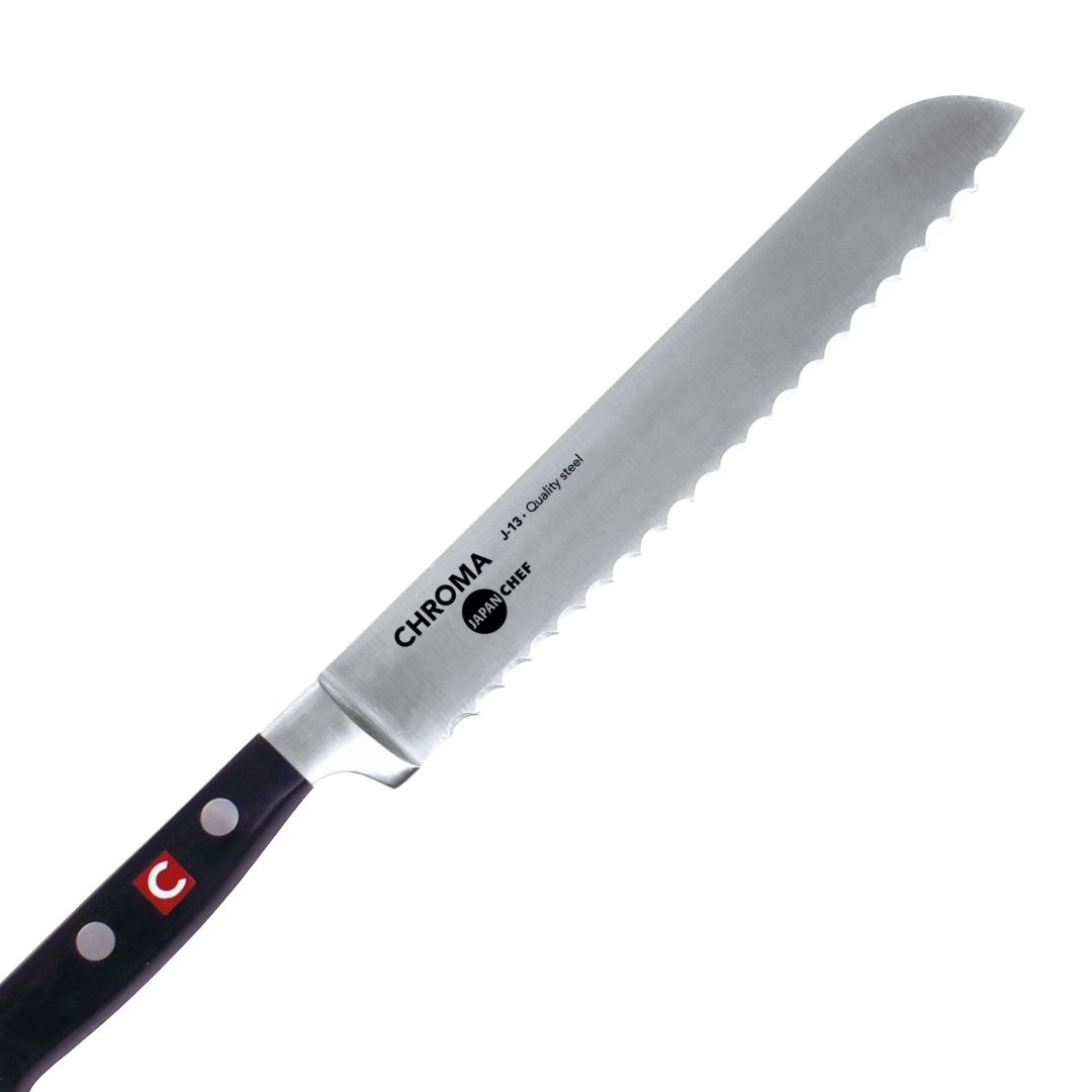 CHROMA JAPANCHEF Brotmesser, 20 cm - BERUFSMESSER.de