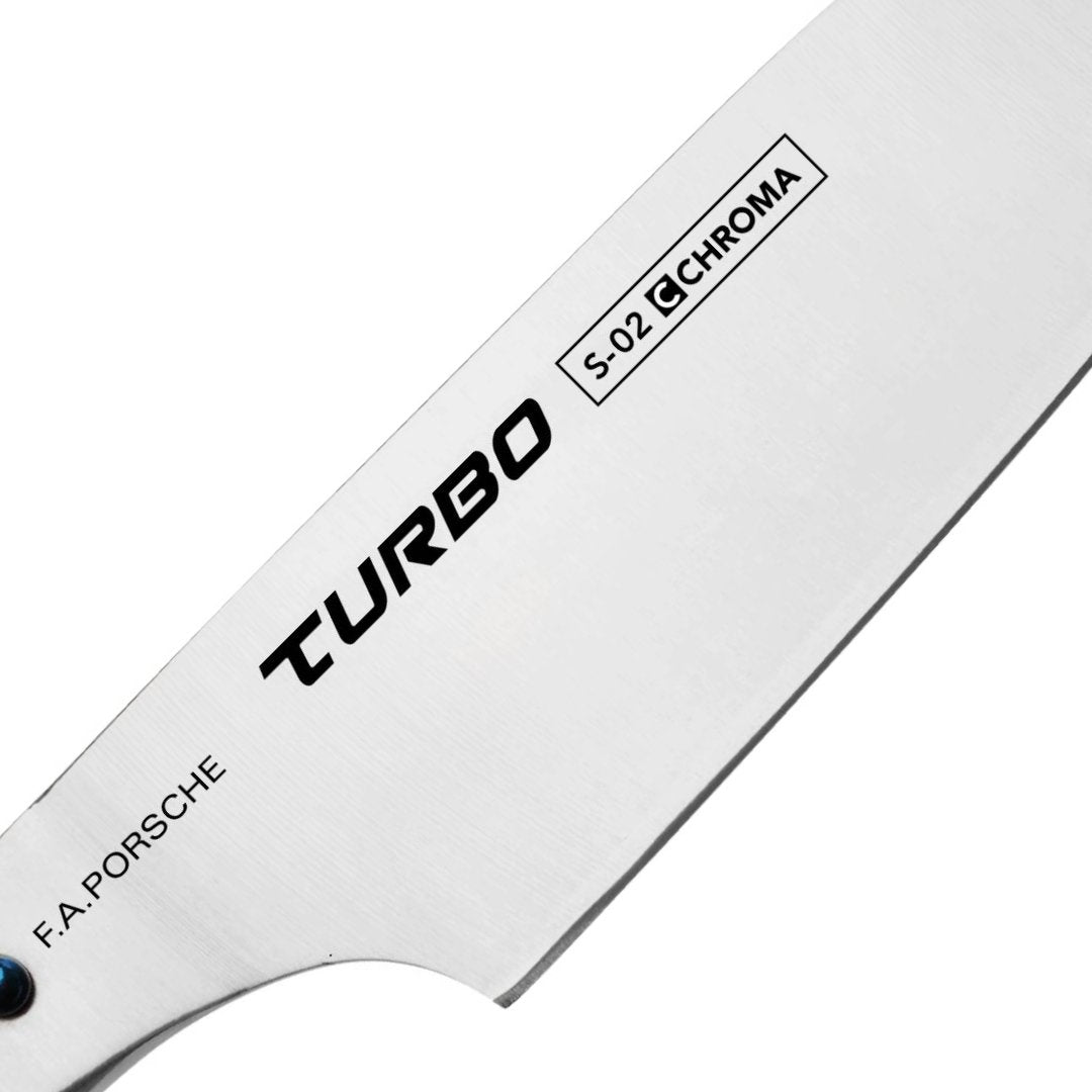 CHROMA TURBO Santoku, 18 cm - Design by F.A. Porsche - BERUFSMESSER.de