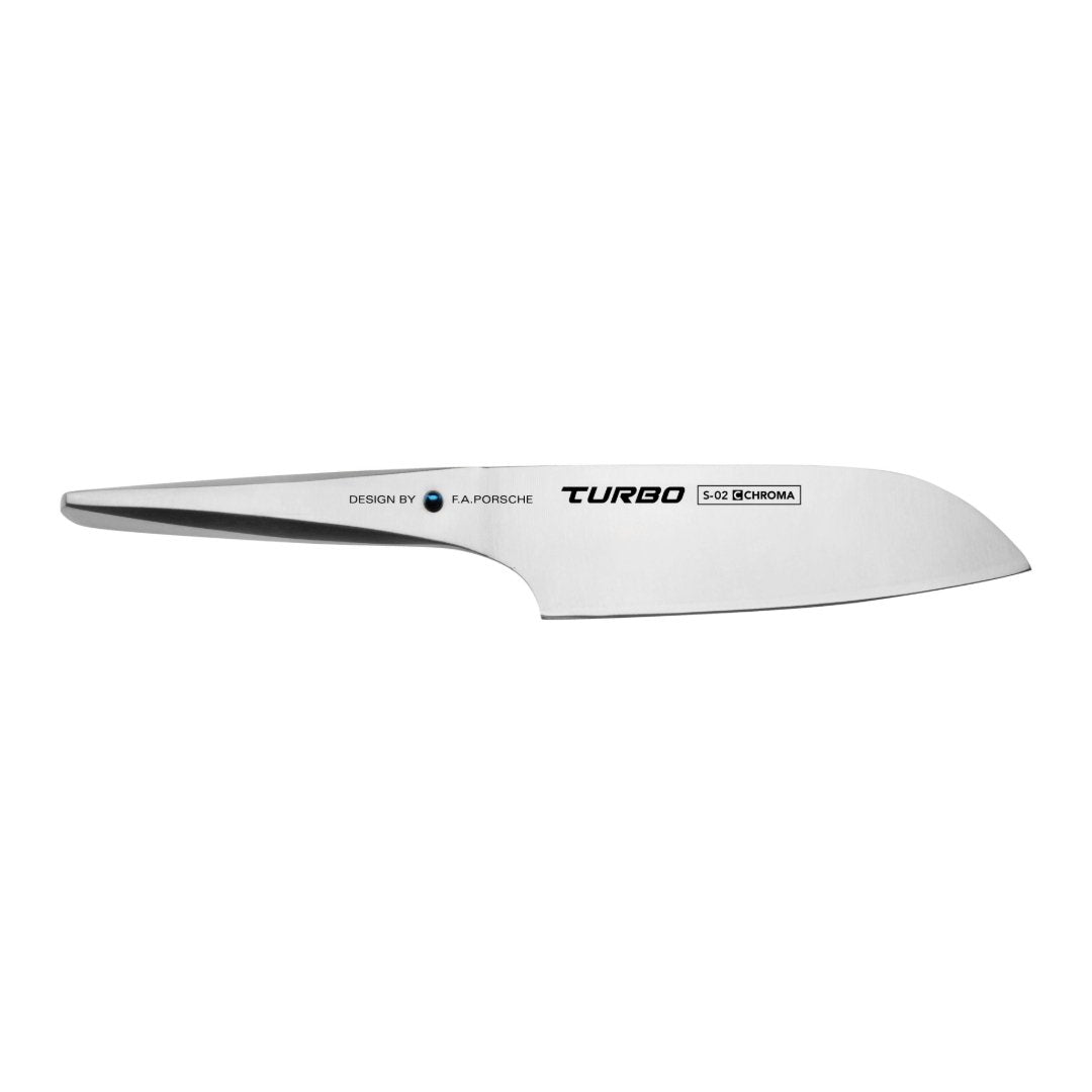 CHROMA TURBO Santoku, 18 cm - Design by F.A. Porsche - BERUFSMESSER.de