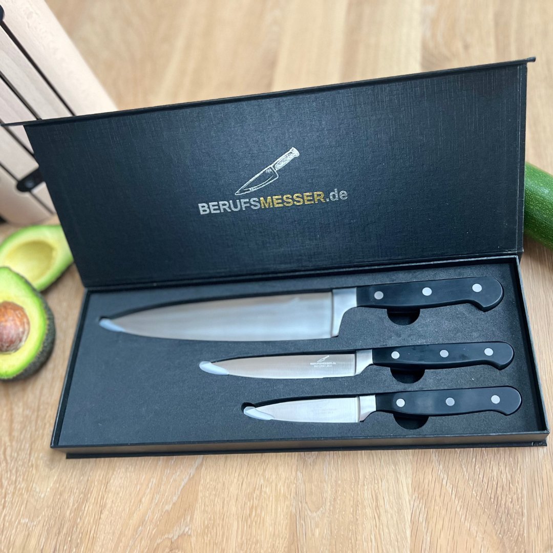 JETZT NEU: KochKraft Kochmesser Set 3 - teilig - BERUFSMESSER.de