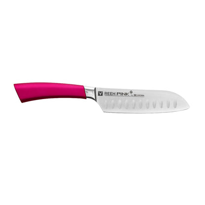 REEH PINK by CHROMA kleines Santoku, 12 cm - BERUFSMESSER.de