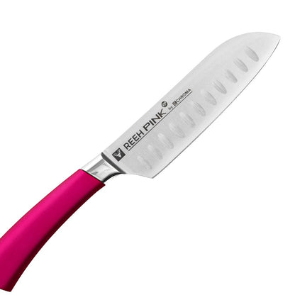 REEH PINK by CHROMA kleines Santoku, 12 cm - BERUFSMESSER.de