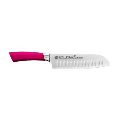 REEH PINK by CHROMA Santoku, 18 cm - BERUFSMESSER.de