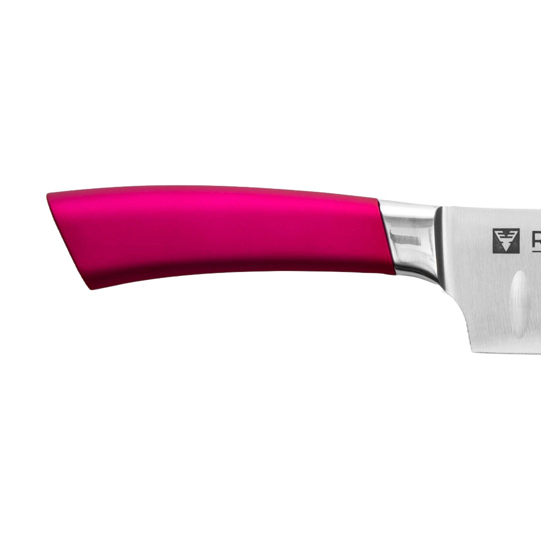 REEH PINK by CHROMA Santoku, 18 cm - BERUFSMESSER.de