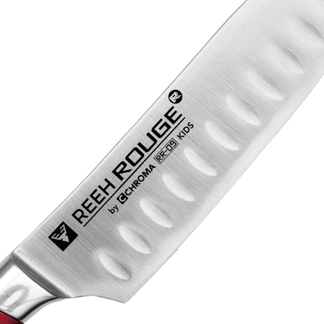 REEH ROUGE by CHROMA Santoku, 12 cm - BERUFSMESSER.de