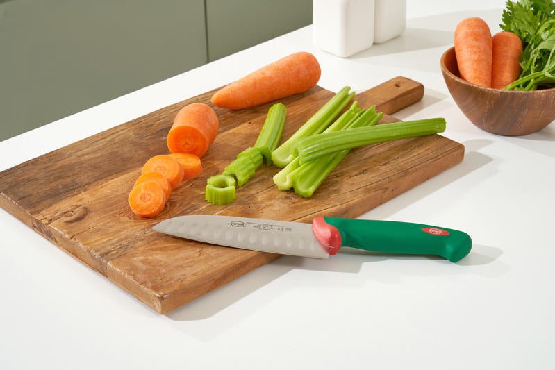 Sanelli PREMANA Professional Santoku Kullenschliff - 16 cm - BERUFSMESSER.de