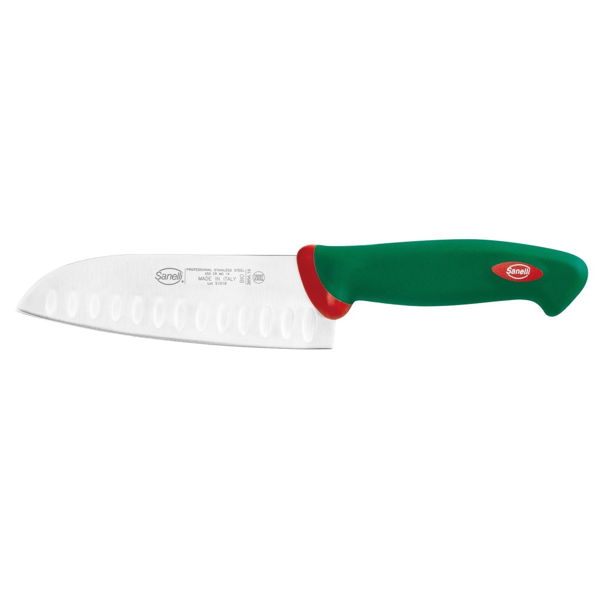 Sanelli PREMANA Professional Santoku Kullenschliff - 16 cm - BERUFSMESSER.de