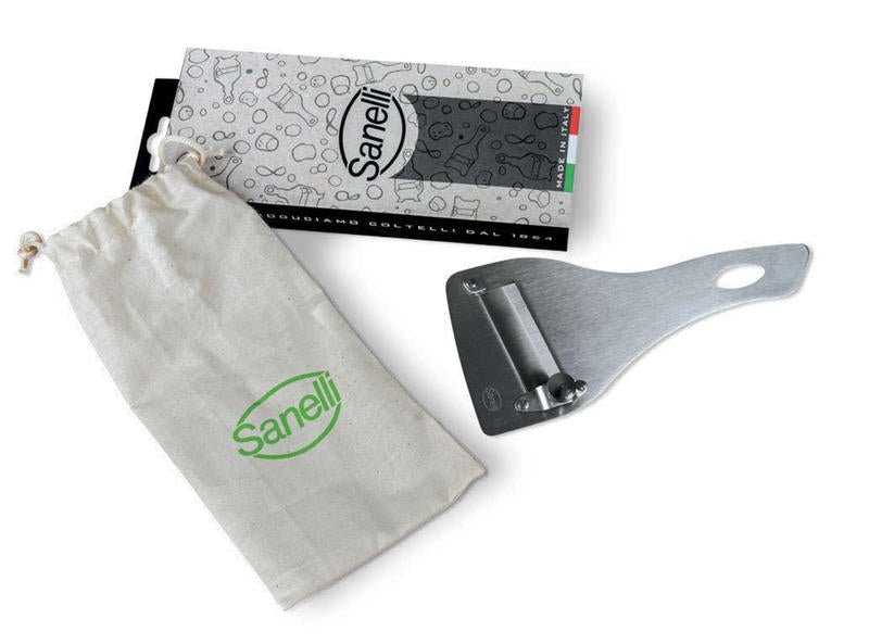 Sanelli Trüffelschneider Edelstahl, glatte Klinge - 20 cm - BERUFSMESSER.de